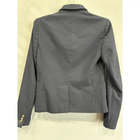 GAP The Academy Blazer 2 Button Jacket Womens Size 0 Office Career Workwear - Picture 3 of 4